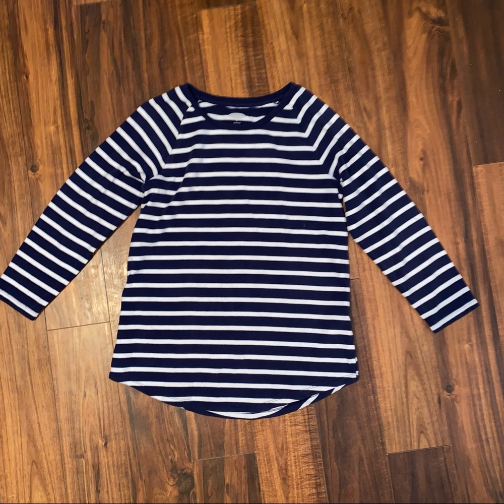 ✨Old Navy Long Sleeve Striped Shirt size Small